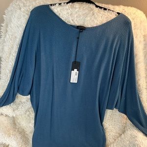 SEN Joy Top Off the shoulder long sleeve shirt